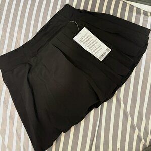 **NWT** lululemon Side-Pleat High-Rise Tennis Skirt Black in Size 6